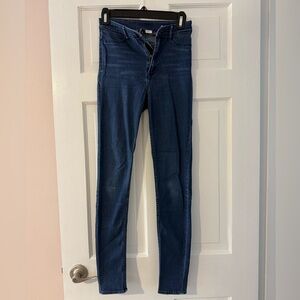 H&M Divided Dark Blue Skinny Jeans